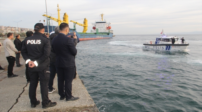 Sinop'ta şehit polis memurunun adının verildiği kontrol botu hizmete alındı