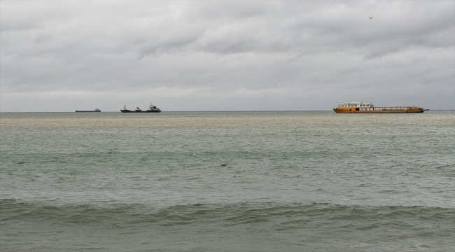 Tekirdağ'da deniz ulaşımına poyraz engeli