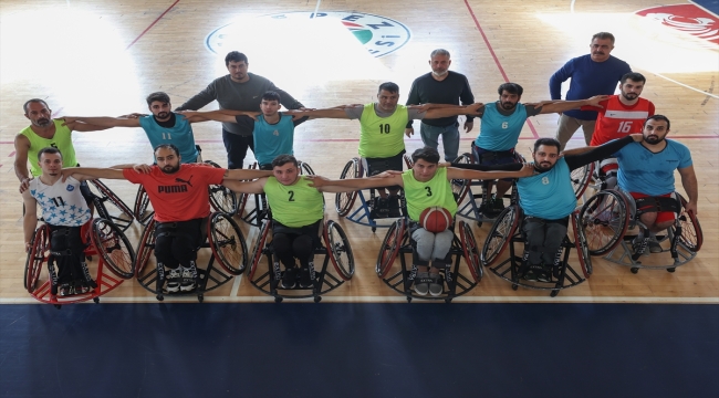 Trafik kazasıyla engelli kaldılar basketbolla zorlukları aştı