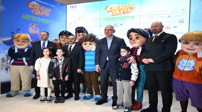 TRT ortak yapımı "Rafadan Tayfa: Hayrimatör" filminin galası yapıldı