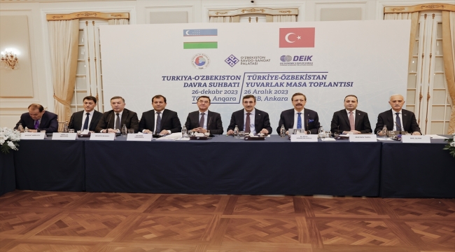 Türkiye-Özbekistan İş Forumu düzenlendi
