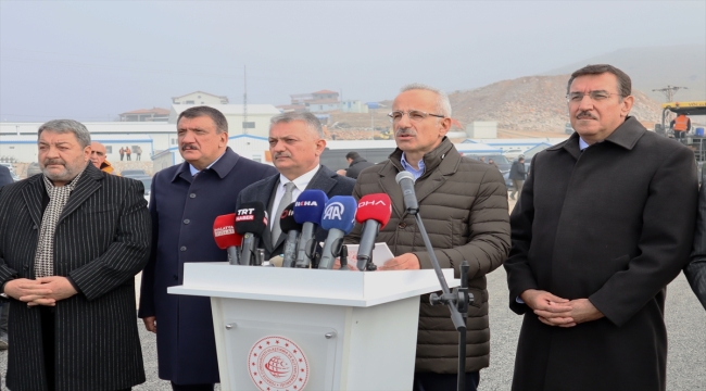 Ulaştırma ve Altyapı Bakanı Uraloğlu, Malatya'da konuştu