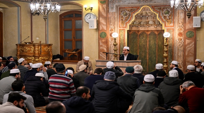 Üsküdar'da "Kur'an-ı Kerim Ziyafeti ve Gazze'ye Dua" programı yapıldı