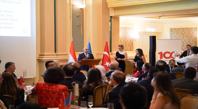 Viyana'da Türk ve Azerbaycan büyükelçilikleri, "100. yıl etkinliği" düzenledi