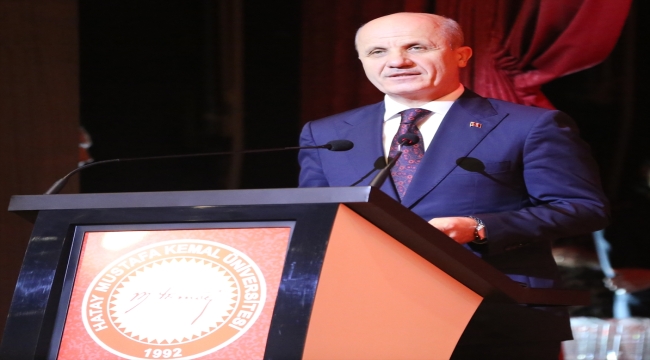 YÖK Başkanı Erol Özvar, Hatay'da Akademik Yükselme Töreni'nde konuştu
