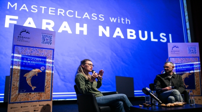 Yönetmen Nabulsi, 11. Boğaziçi Film Festivali'nde "ustalık sınıfı" etkinliğine katıldı: 
