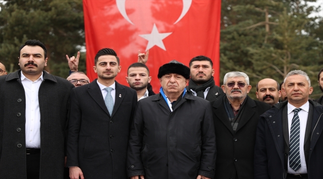 Zafer Partisi Genel Başkanı Ümit Özdağ, Erzurum'da konuştu