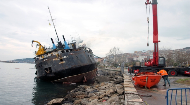 Zonguldak'ta batan geminin kayıp personeli 34 gündür aranıyor