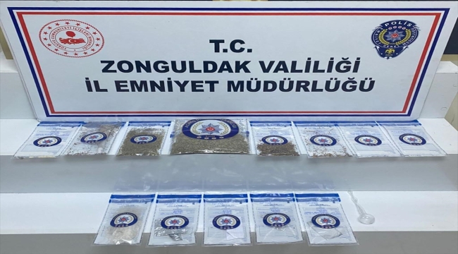 Zonguldak'ta uyuşturucu operasyonunda yakalanan 4 zanlı tutuklandı
