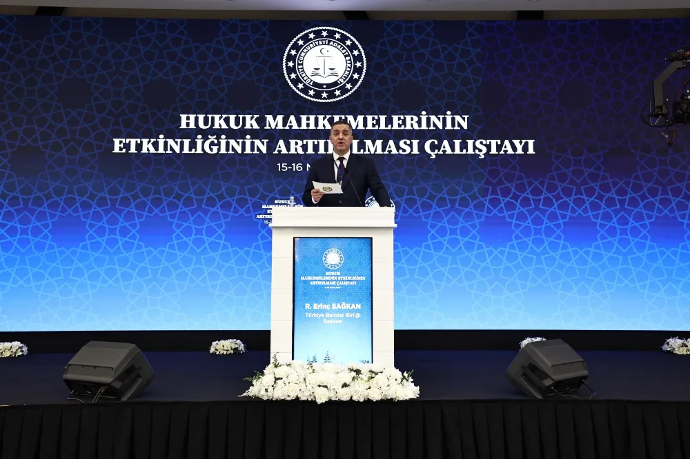 Türkiye Barolar Birliği Başkanı Erinç Sağkan