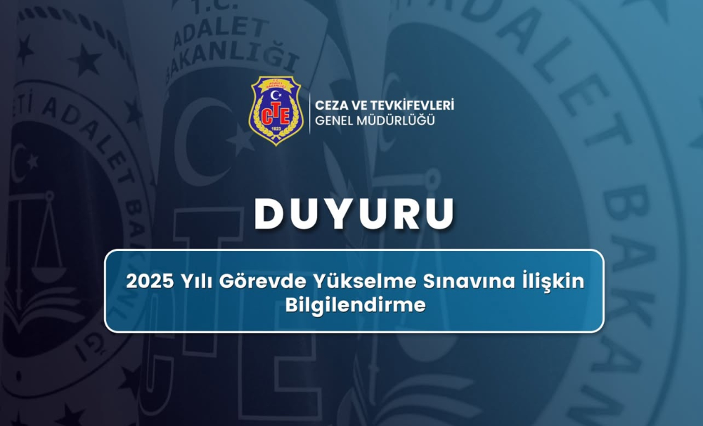 CTE görevde yükselme sınav duyurusu