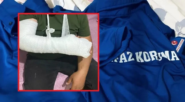 Daha önce Cezaevinde bulunan 2 eski mahkum, infaz koruma memurunun kolunu kırdı
