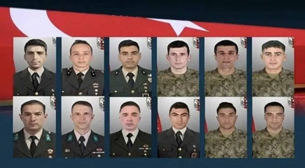 MSB: 12 Askerimizin Şehit Olduğu Olayda İhmal ve Kasıt Unsuru Yok