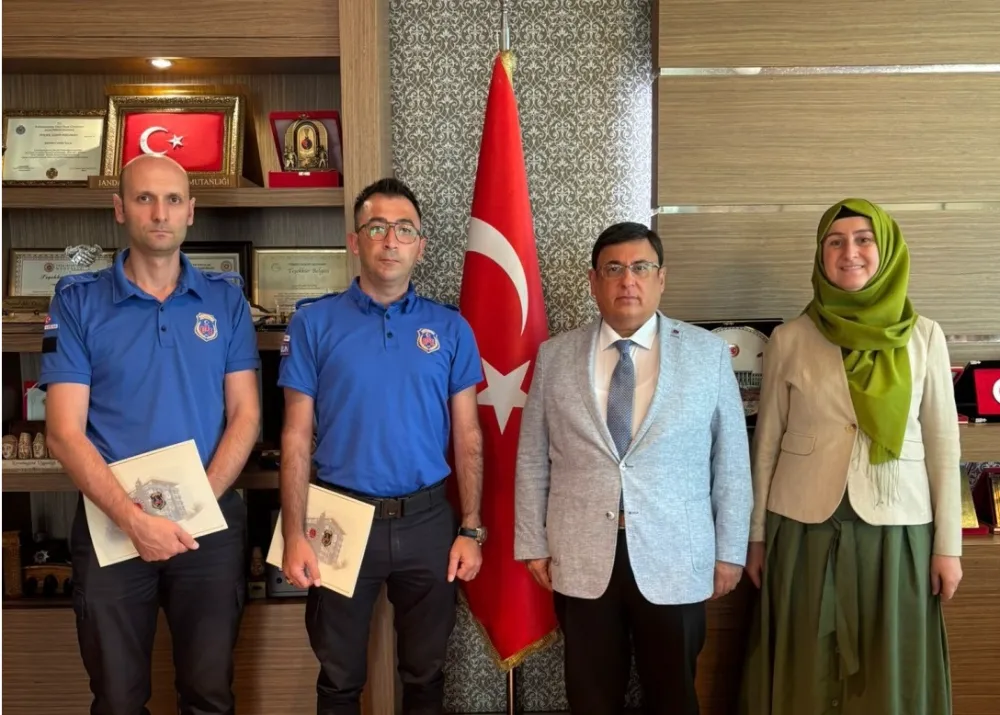 Çocuk ve Gençlik Kapalı Ceza İnfaz Kurumunda Görevli Personellere Başarı Belgesi
