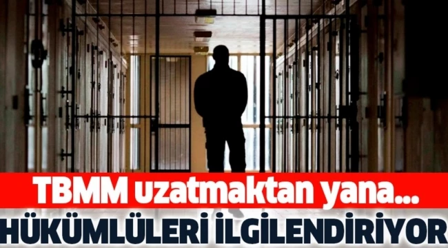 Açık cezaevi izinlerinin bu hafta TBMM