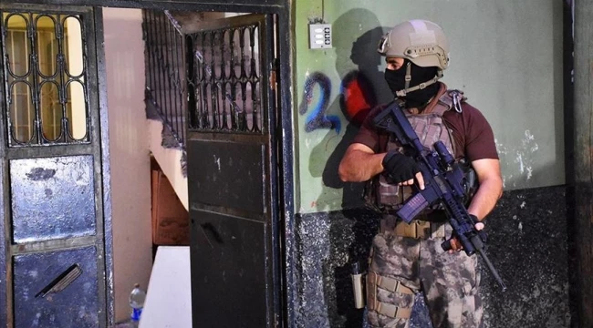 42 ilde yürütülen operasyonlarda 641 PKK