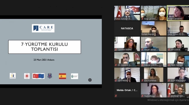 Cezaevlerinde Terör ve Tehlikeli Mahkûmların İdaresinin İyileştirilmesi ve Radikalleşmenin Önlenmesi Projesi 7. Yürütme Kurulu Toplantısı Yapıldı