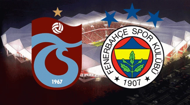 Trabzonspor - Fenerbahçe canlı izle, ilk 11