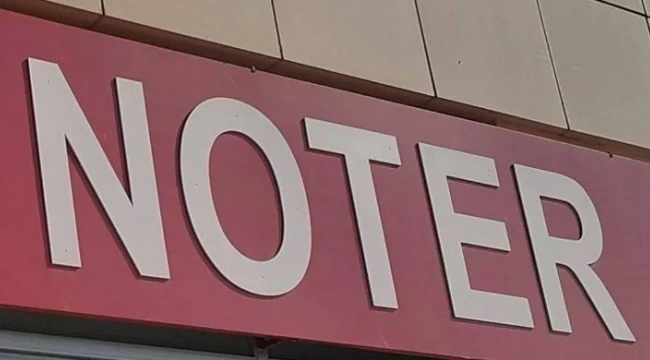 Her ilçede noter var