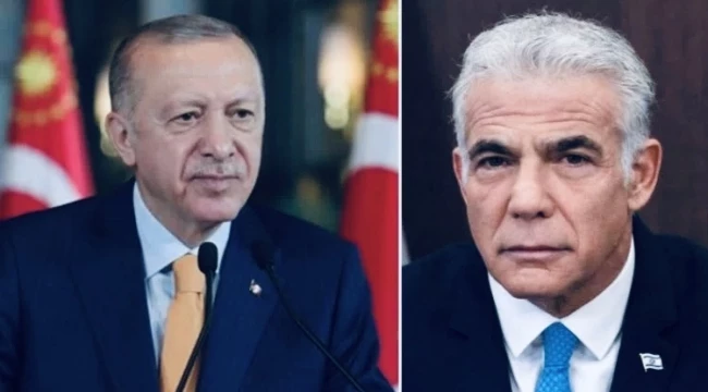 Cumhurbaşkanı Erdoğan, İsrail Başbakanı Yair Lapid ile görüştü