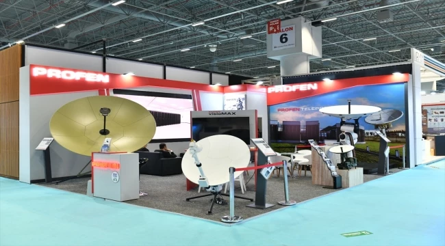 Profen, uydu haberleşme ve savunma çözümleriyle SAHA Expo