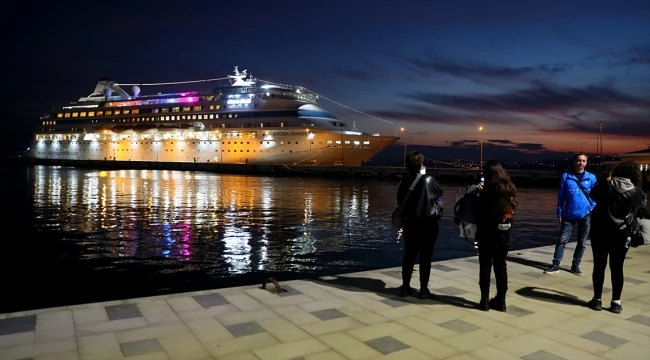 Sezonun son kruvaziyer gemisi 