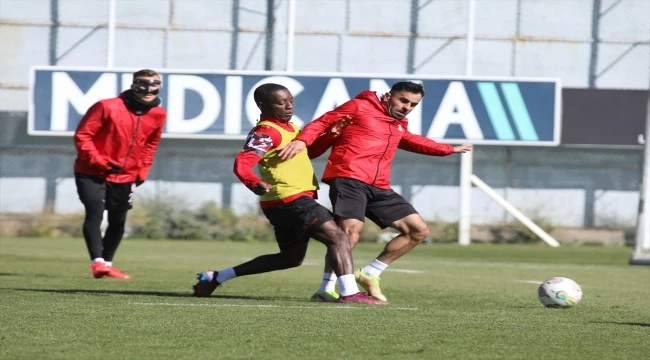 Sivasspor, Antalyaspor maçının hazırlıklarını sürdürdü