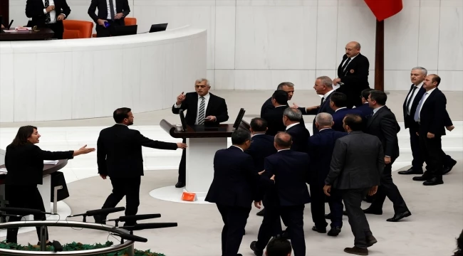 TBMM Genel Kurulunda 