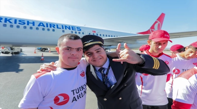 THY, 29 özel çocuk sporcuyu Ankara
