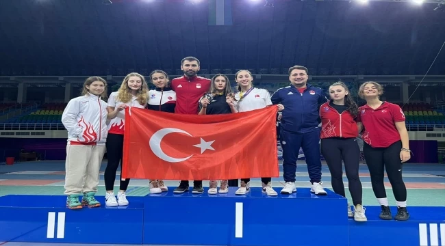 Milli eskrimcilerden Taşkent