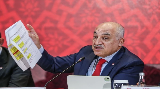 TFF Başkanı Mehmet Büyükekşi 6 aylık görev dönemini değerlendirdi