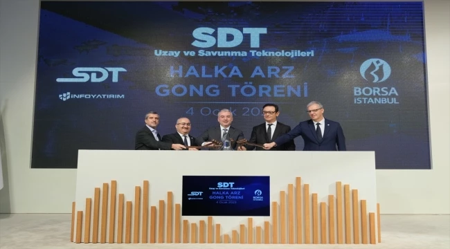 Borsa İstanbul’da gong SDT Uzay ve Savunma Teknolojileri için çaldı