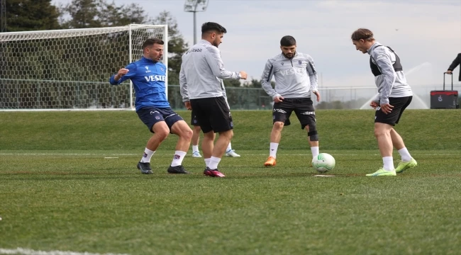 Trabzonspor, Basel maçının hazırlıklarını sürdürdü