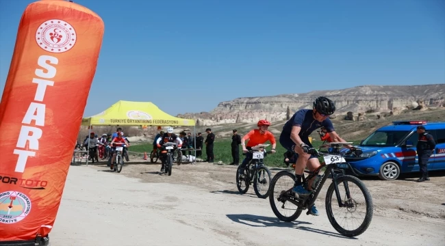 Bisikletle oryantiring yarışları Nevşehir