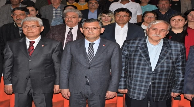 CHP Grup Başkanvekili Özel, Aksaray
