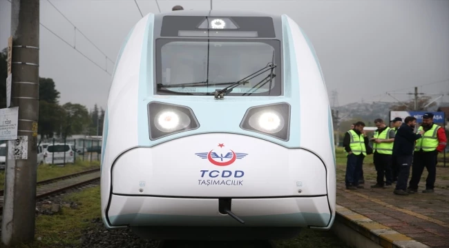 İlk Milli Elektrikli Tren Seti TCDD