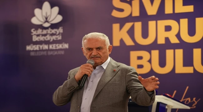 AK Parti Genel Başkanvekili Yıldırım, Sivil Toplum Kuruluşları Toplantısı'nda konuştu