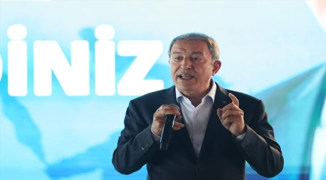 Milli Savunma Bakanı Akar, Terörle Mücadele ve Hudut Güvenliği Konferansı'nda konuştu