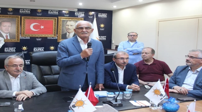 AK Parti Genel Başkan Yardımcısı Yılmaz, Samsun’da bayramlaşma programına katıldı