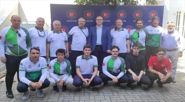 Edirne Yeşilay Bisiklet Topluluğu sporcuları Batı Trakya