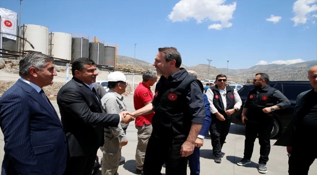 Enerji ve Tabii Kaynaklar Bakanı Bayraktar, Şırnak