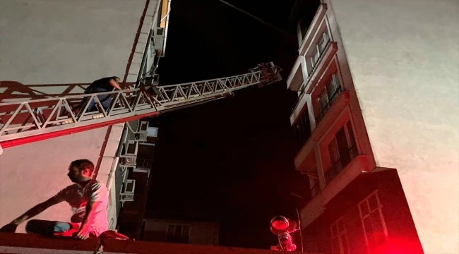 Çanakkale’de yangın çıkan ev zarar gördü
