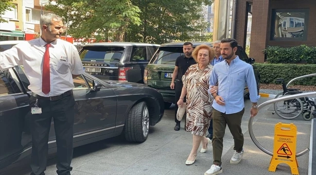 Denizde kaza geçiren Sabancı çiftini yakınları hastanede ziyaret etti 