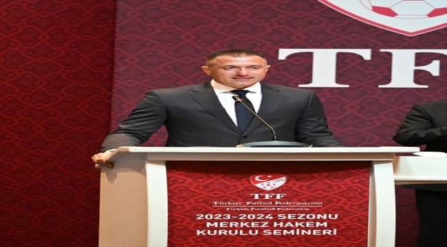 TFF Merkez Hakem Kurulu Yaz Semineri
