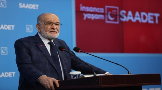 Saadet Partisi Genel Başkanı Karamollaoğlu