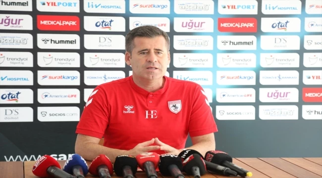 Samsunspor Teknik Direktörü Eroğlu: 
