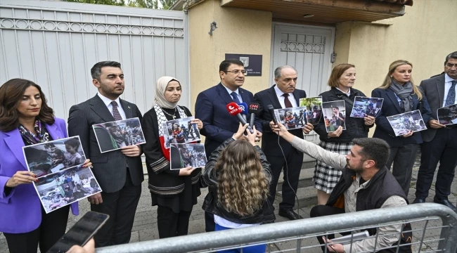 DEVA Partisi milletvekilleri İsrail