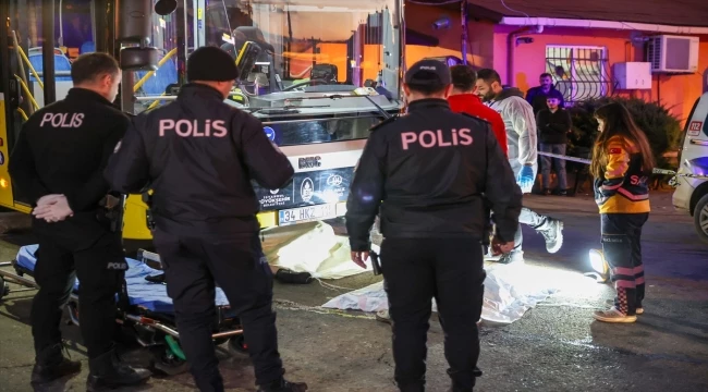 İstanbul’da İETT otobüsünün çarptığı kadın hayatını kaybetti