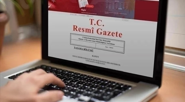 Bazı atama ve görevden alma kararları Resmi Gazete