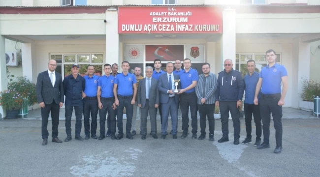 Dumlu Açık Cezaevi Kamu Spor Oyunları’nda 3. Oldu